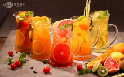 奶茶制作，自己DIY秋季美顏水果茶，超簡單！