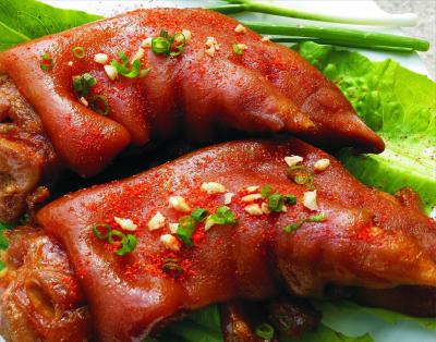 烤豬蹄技術培訓 傳統的腌制方法均衡營養